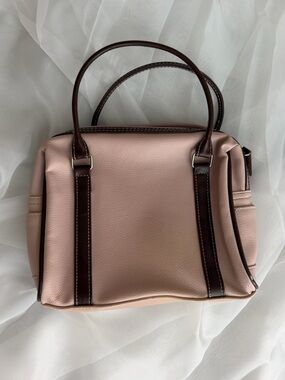 Perry Ellis Purse Baby Pink Small Top Handle Bag